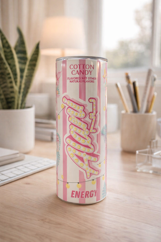 Cotton candy tumbler